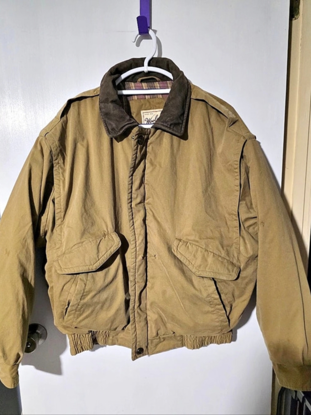 Woolrich Men's Brown Jacket Size Large